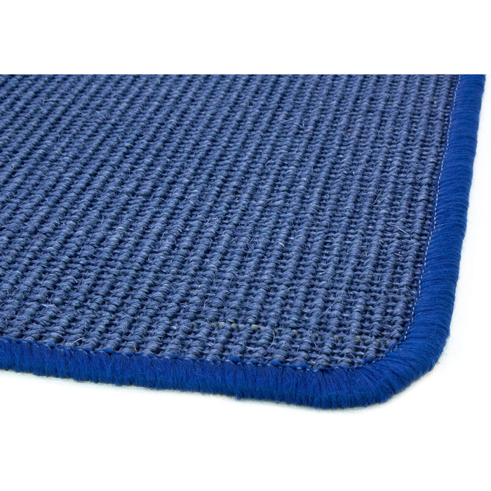 Кухонний килимок Кухонний килимок SISAL - Килимок для кухні з натурального волокна Килимок для кухні, містка, нековзний чистий прохід (67 x 140 см, синій)