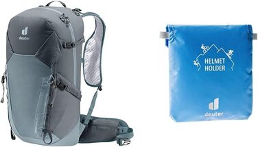 Туристичний рюкзак deuter Unisex Speed Lite 25 (1 упаковка) (графіт-сланець, 25 л, комплект з тримачем для шолома)