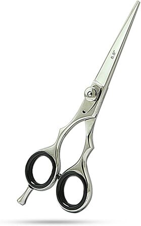 Перукарські ножиці SMI для лівої руки 5,5 ножиці для стрижки з нержавіючої сталі для чоловіків і жінок - леза для бритви (макс. 65 символів)