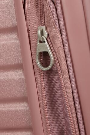 Набір валіз American Tourister Aerotech (3 шт.) - ручна поклажа, середній, великий, розширюваний, з TSA-замком, блакитний/рожевий (металік)