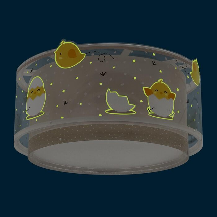 Стельовий світильник Dalber для дітей Baby Chick пташенята тварини, 76876, E27