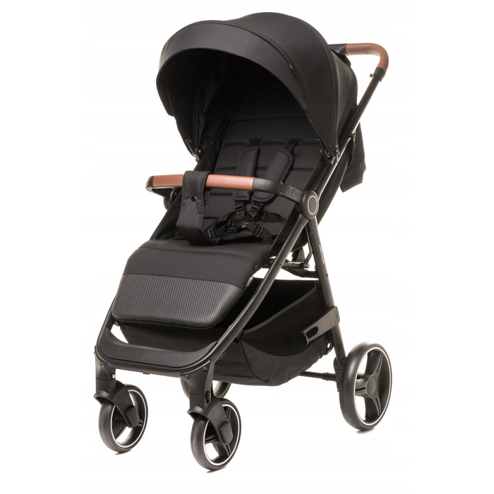 Дитячий прогулянковий візок 4Baby Stinger XXIII, чорний