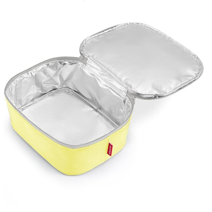 Кишенькова сумка-холодильник з лицьовою стороною з переробленої ПЕТ-пляшки Ідеально підходить для обіду в дорозі, колір (один розмір, лимонний лід)