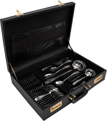 Набір столових приборів Karl Hausmann на 12 осіб (72 шт.) - нержавіюча сталь, для миття в посудомийній машині