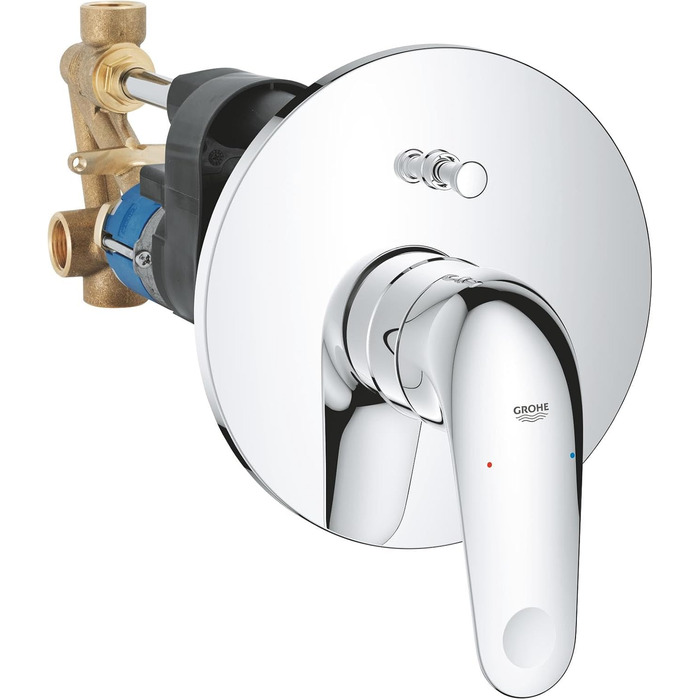 Змішувач для ванни Grohe Swift, хром, з інструментом, 24335001 (прихований монтаж)