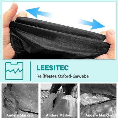 Чохол для парасольки великої, до 4 м, чорний (280 x 40/80/50 см) - захист від сонця, вітру та снігу