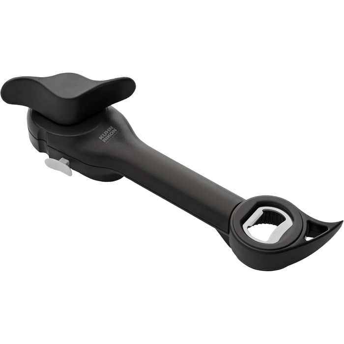 Відкривач Kuhn Rikon Auto Safety Master для банок, пляшок та скляних банок, чорний, 22,9 x 7 см