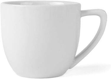 Чашка для кави/капучино Holst Porzellan CF 003 'ConForm', біла, 0,21 л, 8x8x7,2 см, 6 шт.
