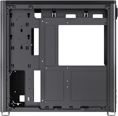 Ігровий корпус GameMax Spark Pro Cube ATX з двома загартованими скляними панелями, USB 3.0, Type-C, чорний