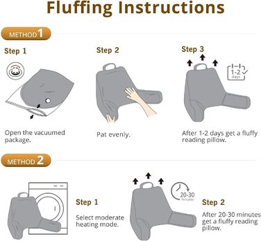 Підкуштунок Sasttie з велюровою спинкою, подушка для підтримки спини для дорослих з підлокітниками, для читання в ліжку, на дивані, на підлозі, в гуртожитку.