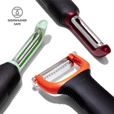 Набір для чищення овочів OXO Good Grips, 3 шт. (Ріпа, Фенхель, Ямс)