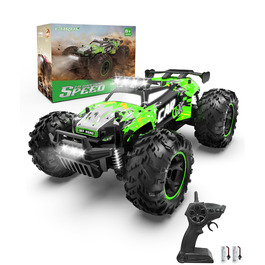Радіокерований позашляховик Carox 1:18 2.4GHz 25 км/год з підсвічуванням, Monstertruck для гри