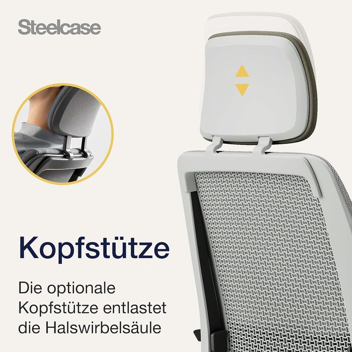 Ергономічне офісне крісло Steelcase Series 2 з LiveBack, 4D підлокітниками, підголівником (трюфель)