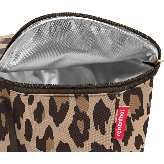 Термосумка Reisenthel Coolerbag XS Leo Macchiato - Маленька сумка-холодильник з поліестеру для пікніка та покупок