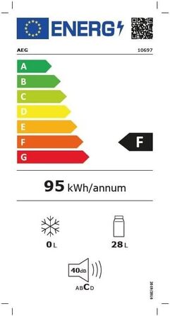 Автомобільний термоелектричний охолоджувач AEG KK 28 літрів, 12/230 Вольт для автомобіля та розетки, червоний