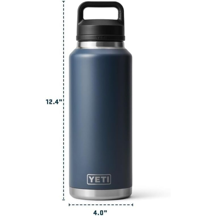 Термос YETI Rambler з кришкою Chug, Navy, 1.3 л