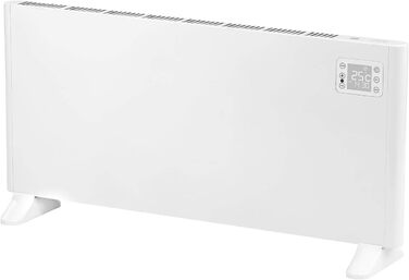 Електричне опалення побутової техніки Sichler конвекторний обігрівач Wi-Fi з додатком, комп. до Alexa & Google, 2 000 Вт (електричний радіатор, електрообігрівач, управління Wi-Fi, електричний радіатор)