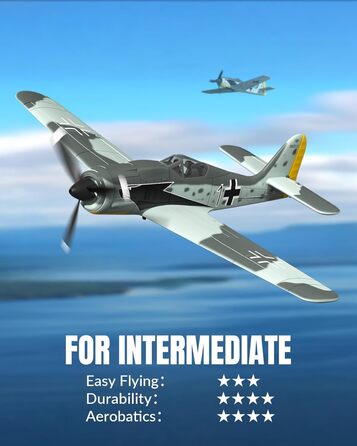 Літак на радіокеруванні VolantexRC 761-5 P-51 Mustang RTF (Готовий до польоту) з Xpilot стабілізацією, для початківців, 4-канальний