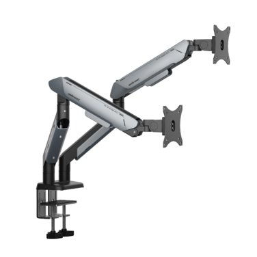 Настільне кріплення для двох моніторів Anda Seat Stealth PRO II Duo 17’’-42’’ Titanium