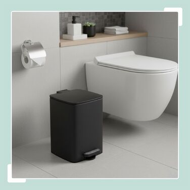 Відро для сміття Relaxdays Кухня, 12 літрів