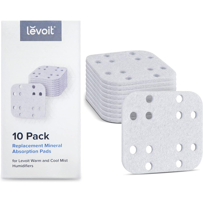 Абсорбуючі прокладки для зволожувача повітря LEVOIT 10 шт.