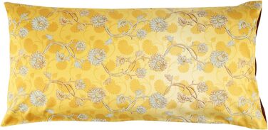 Наволочка для подушок Bassetti бавовняна, ЖОВТА, 40x80 (макс. 60 символів)