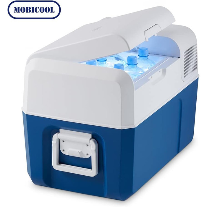 Термоконтейнер MOBICOOL MCF40 Kompressor: 38 літрів, 12/24/230V, для авто, вантажівки, човна, кемпера та розетки