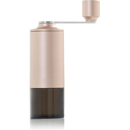 Кавомолка ручна AdHoc MC13 Moro з керамічним жорном CeraCutXL та DirectDrive | Для еспресо, фільтра, френч-пресу | З регулюванням помелу та CAP-системою | Колір: мідь