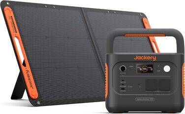 Електростанція Jackery Explorer 1000 v2, LiFePO4 1070 Втгод, 1500 Вт змінного струму/100 Вт USB-C, швидка зарядка 1 година, на вулиці