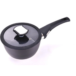 Каструля Berndes Balance Induction Enduro, 16 см, індукційна, з нержавіючої сталі, чорна