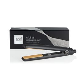 Випрямляч для волосся ghd Original - для гладкого, м'якого та блискучого волосся, без пошкодження від високих температур, підходить для всіх типів волосся, чорний, нова упаковка