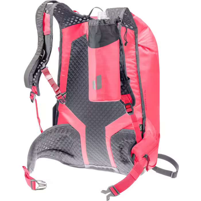 Жіночий легкий рюкзак для лижних турів deuter Updays 24 SL, рубін-хібіскус, 24 л