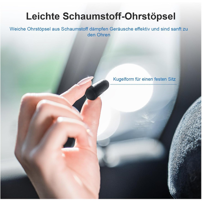 Набір для подорожей Proglobe: подушка для шиї, маска для сну, навушники, ковдра та сумка. 100% Memory Foam