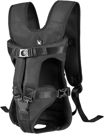 Рюкзак для собак WOWEI легкий рюкзак для домашніх тварин портативний рюкзак для собак дорожні сумки для домашніх тварин сумка для перенесення кішок рюкзак для походів походи рюкзак для собак до 12 кг (л (до 9 кг), чорний)