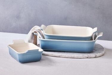 Форма для запікання Le Creuset прямокутна, 26 см, 2.4 л, кераміка, Chambray