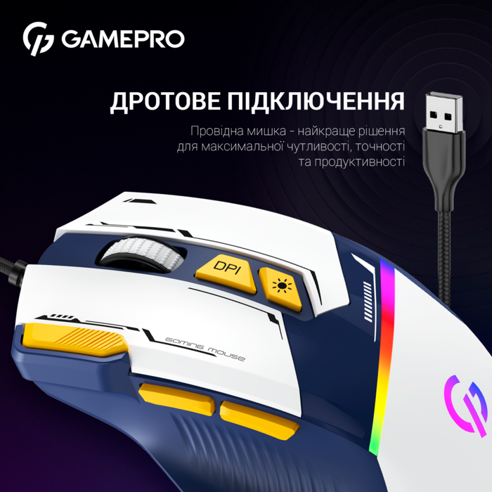 Миша GamePro GM300BL