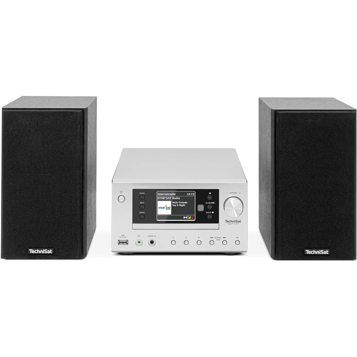 Компактна hi-fi система (інтернет радіо, DAB, CD, Bluetooth, 2 шт. 20W RMS), 710 CD IR -