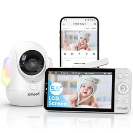 Відеоняня ieGeek з камерою 2.5K/4MP, 5.5