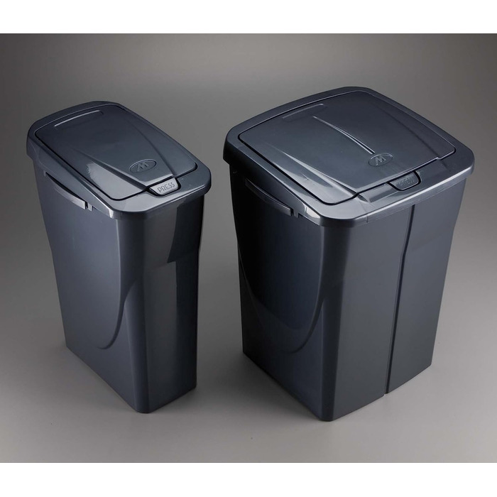 Сепаратор для сміття EcoBin / Connect Ready, Пластик, антрацит, 25 л