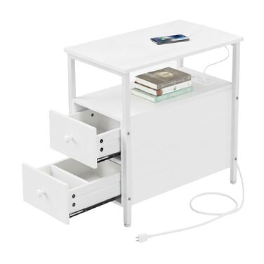 Relaxdays Додатковий столик з розетками