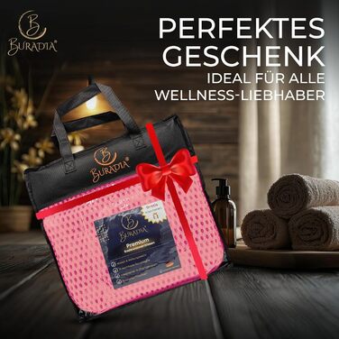 Подушка для ванни з сіткою для прання - Максимальний комфорт та розслаблення з технологією Air Mesh - Подушка для ванни з 7 міцними присосками - Підтримка шиї/голови (Рожева)