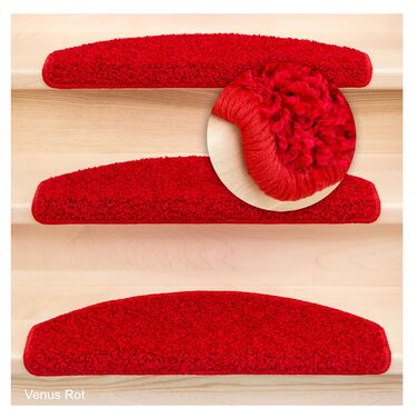 Ступінчасті килимки Kettelservice-Metzker Shaggy: набір 15 шт. (кремовий)