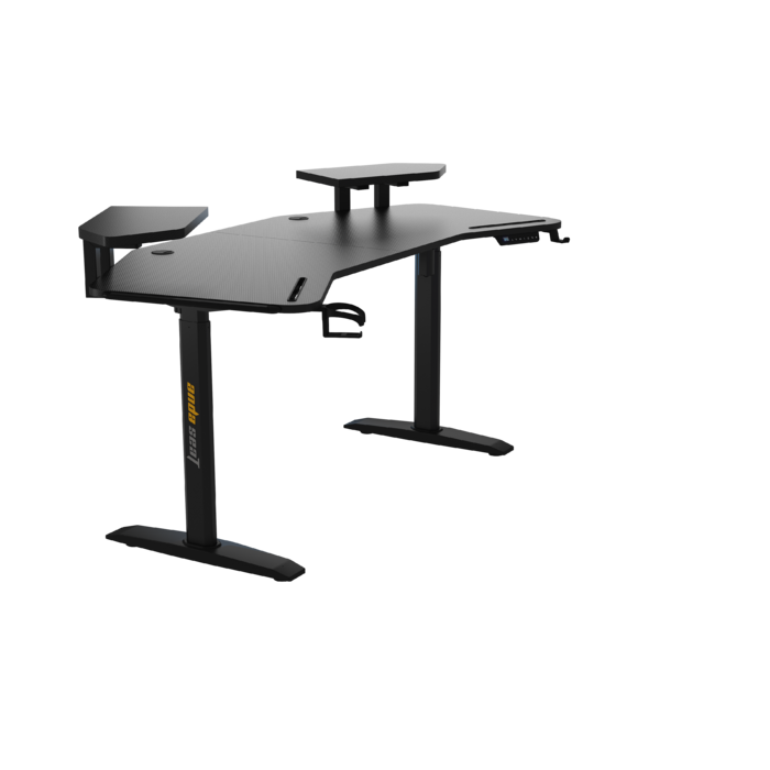 Комп’ютерний стіл з електрорегулюванням висоти Anda Seat Shadow Warrior Black