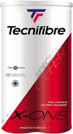 Тенісні м'ячі Tecnifibre X-One 2 x 4 упаковки