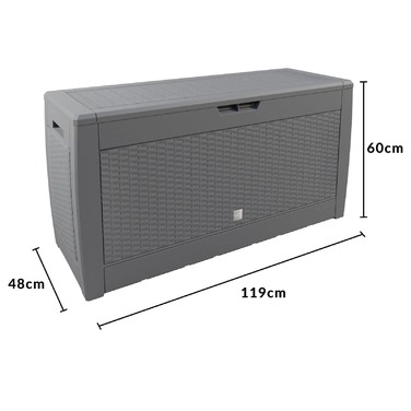 Коробка на подушці Rato Grey 310л