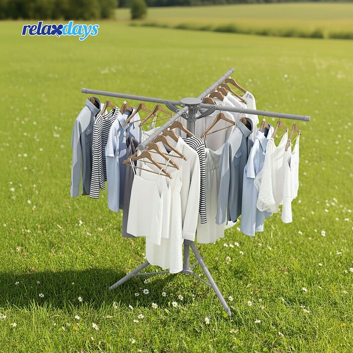 Підставка для білизни Relaxdays, розкладна