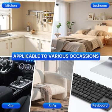 Бездротовий портативний автомобільний пилосос, потужний циклонний міні-пилосос 23000Па з USB-зарядкою для авто, дому та офісу, сріблястий