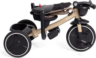Триколісний велосипед Chicco 4-в-1 бежевий: від 6 місяців до 4 років, знімний капюшон, EVA колеса, телескопічна ручка