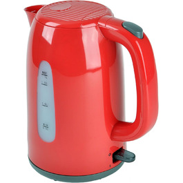 Чайник акумуляторної конструкції 1,7 літра, метал, пластик НОВИНКА, 1080.1 RED