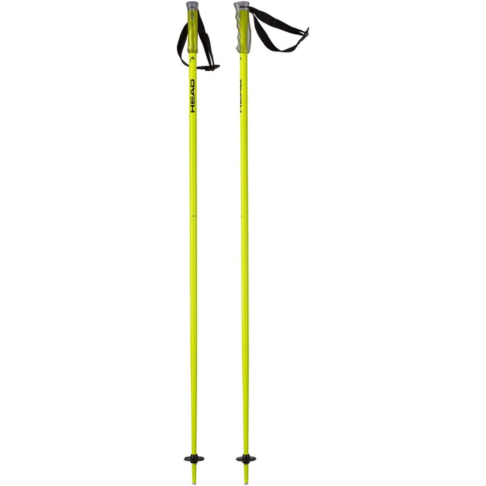 Лижні палиці для дорослих Multi Ski Poles (1 упаковка) (120, чорний/неоново-жовтий)